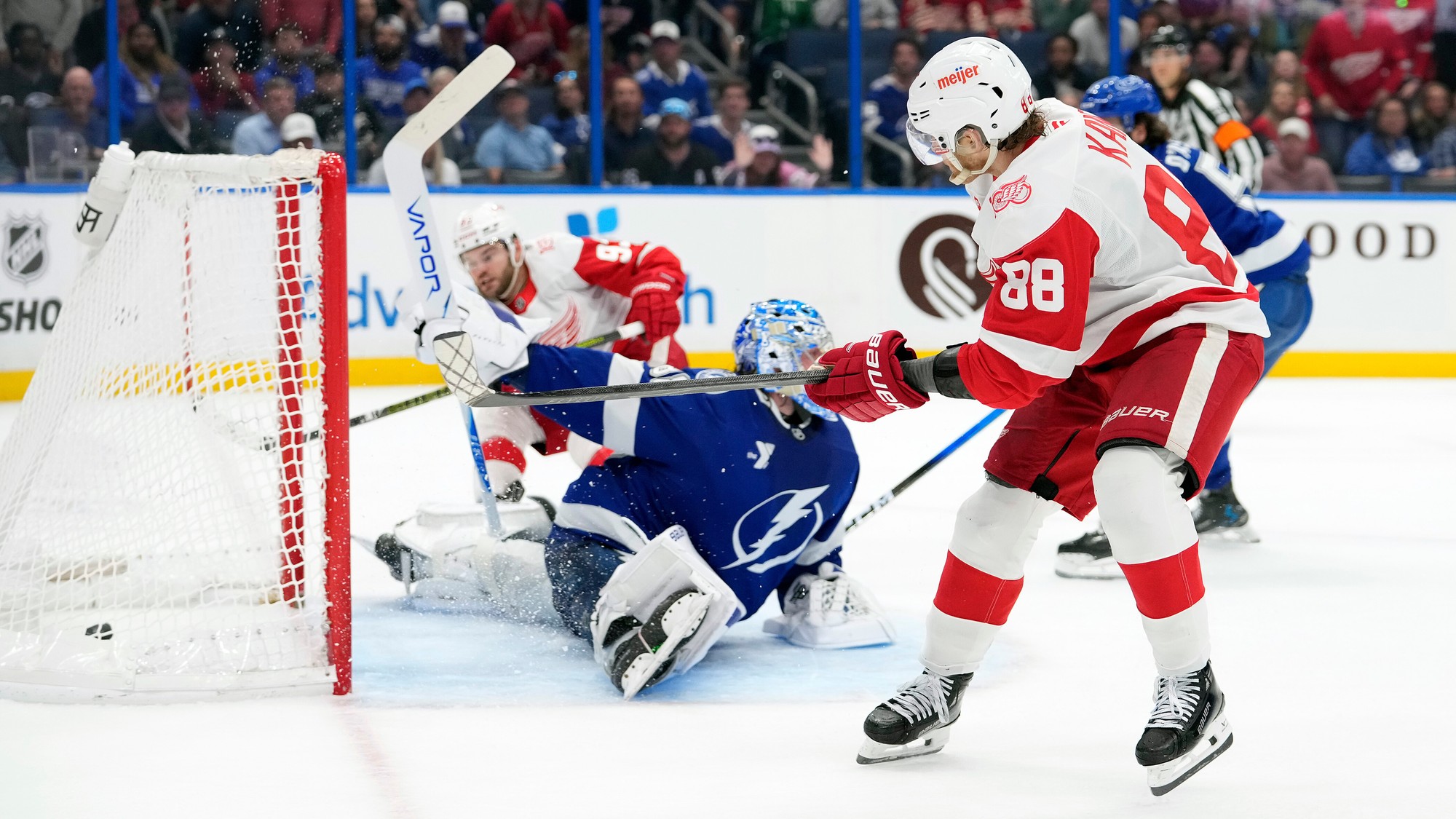 Zápas NHL: Tampa Bay Lightning - Detroit Red Wings.