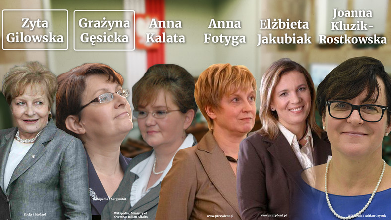 Kobiety w rządzie Jarosława Kaczyńskiego.