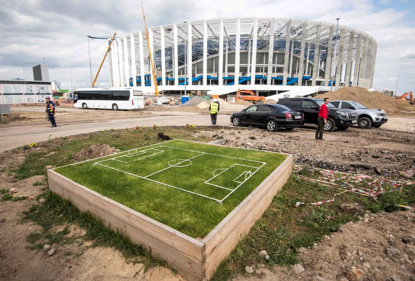 Nizhny Novgorod stadion budowa Rosja mundial