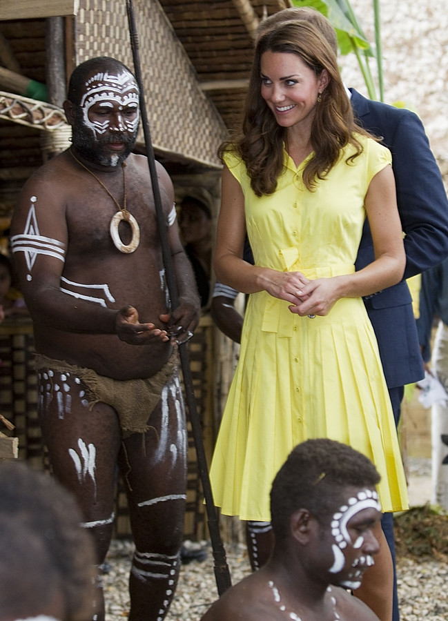 Księżna Catherine z wizytą na Wyspach Salomona / fot. Agencja BE&amp;W