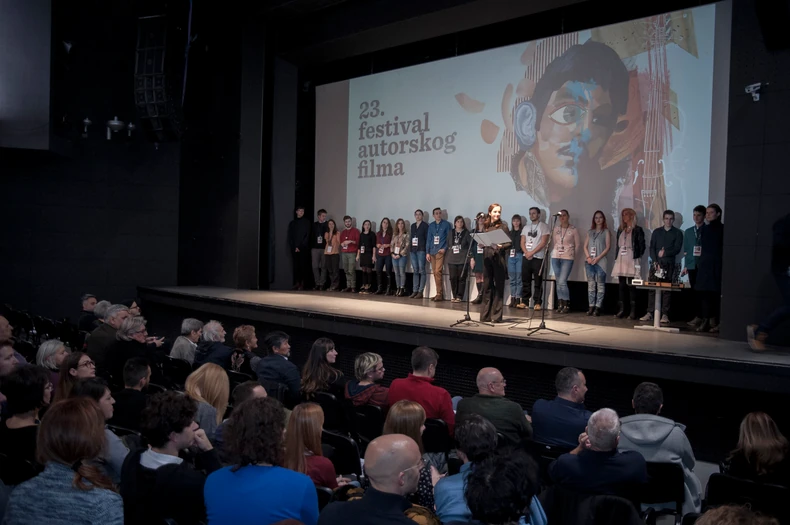 Sa zatvaranja Festivala autorskog filma u Domu omladine