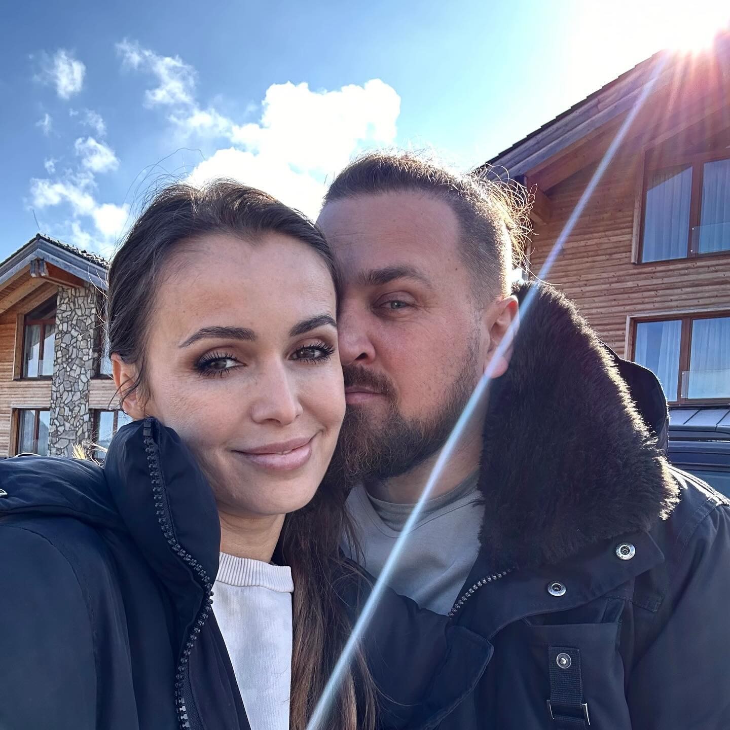 Lenka Šóošová s manželom Richardom.