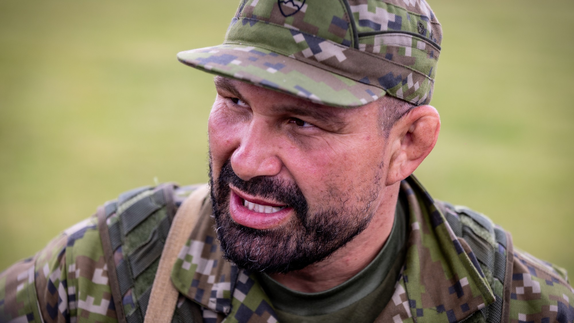 Attila Végh na výcviku Národných obranných síl 17.7.2025