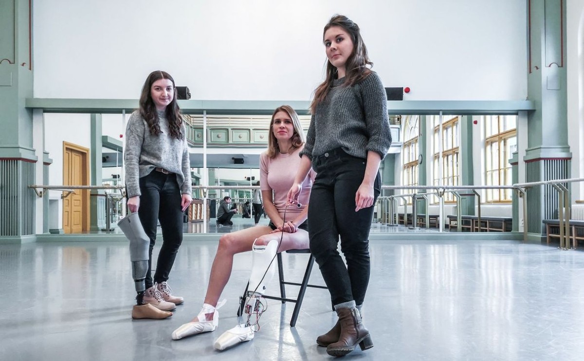 Proteza nogi dla baletnica