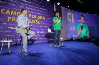 Trzaskowski i Hołownia o walce z inflacją: Ludziom trzeba pomagać w sposób systemowy