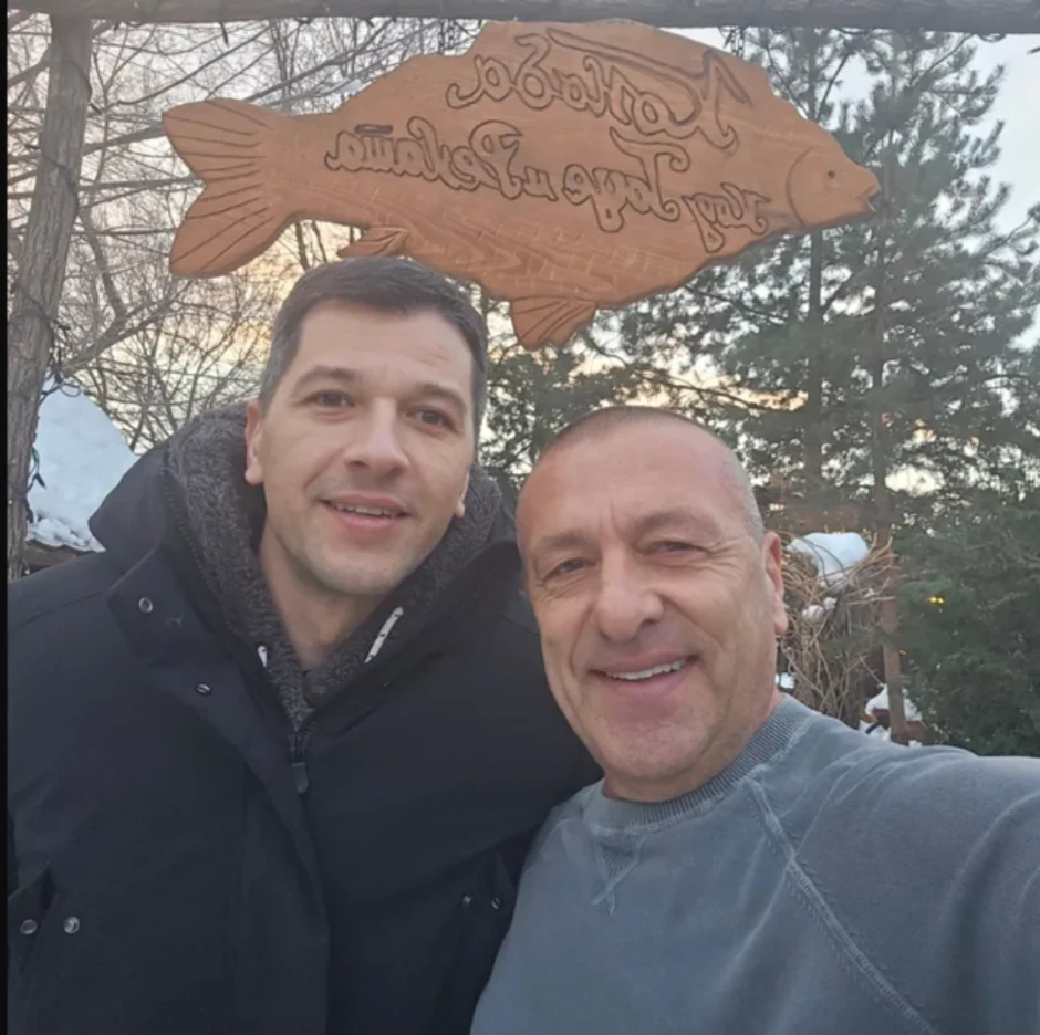 Renato Grbić u društvu glumaca