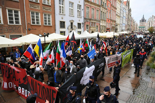Ulicami Gdańska przeszedł marsz nacjonalistów