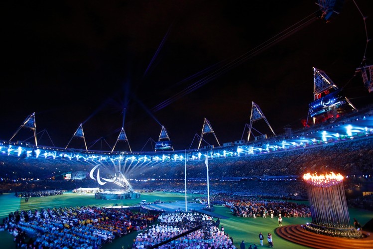 Ceremonia zamknięcia paraolimpiady w Londynie