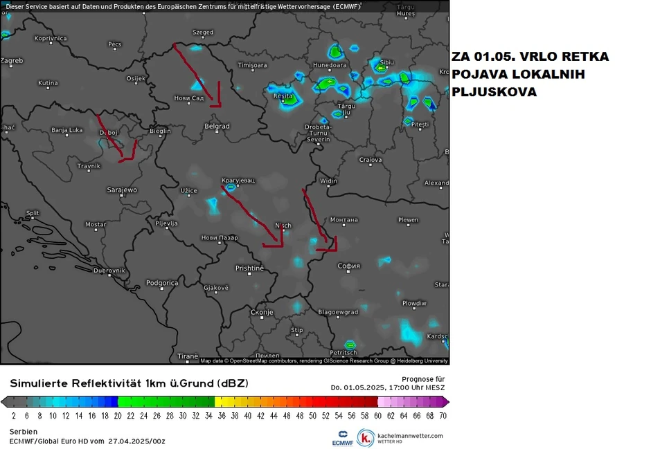 Mapa za 1. maj