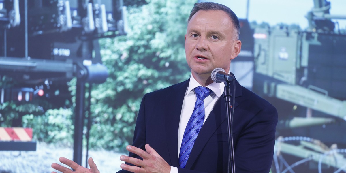 Prezydent Andrzej Duda.