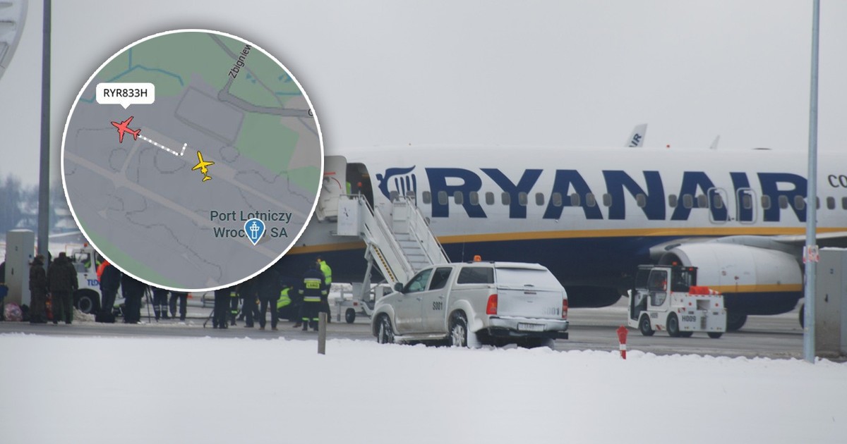 Samoloty zamarzły z pasażerami w środku. Koszmar na lotnisku we Wrocławiu