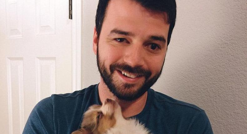 One-eyed Man goes viral after adopting abandoned one-eyed puppy