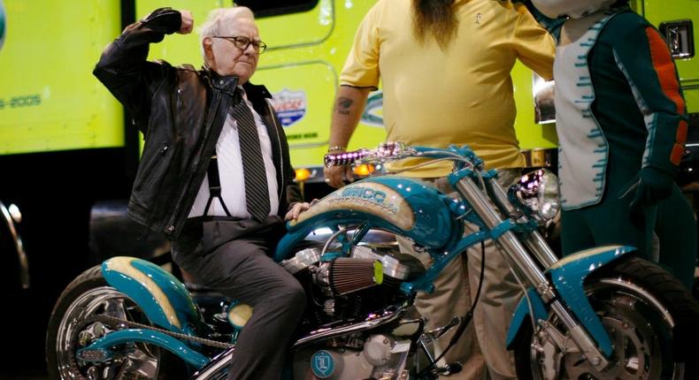 Warren Buffett motorcycle