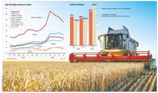 Produkty rolne droższe o jedną trzecią
