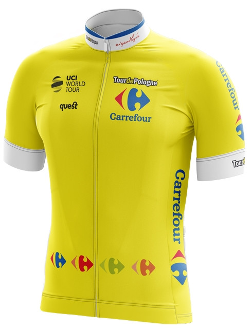 Koszulka lidera klasyfikacji generalnej TdP - Carrefour