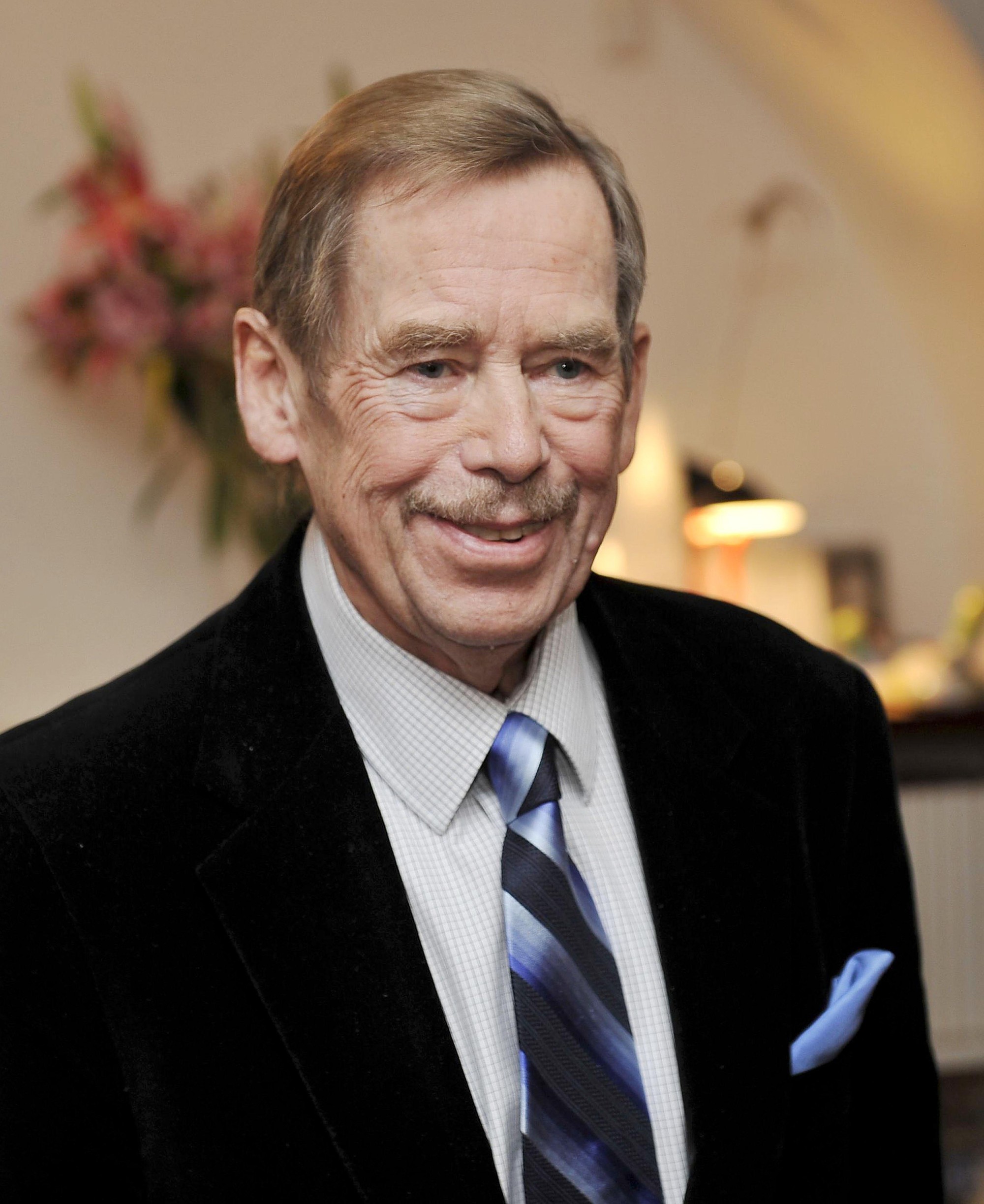 Bývalý prezident Česka Václav Havel na archívnej snímke z roku 2010.