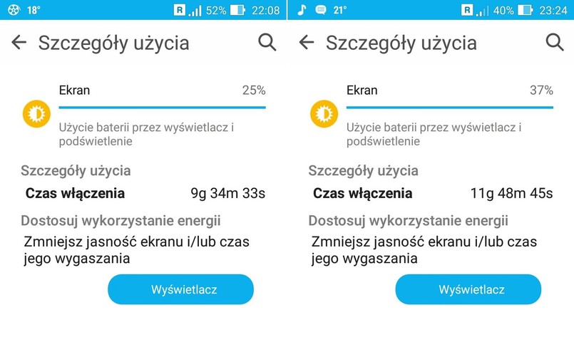 Ile Asus Zenfone Max jest w stanie pracować bez ładowania baterii?