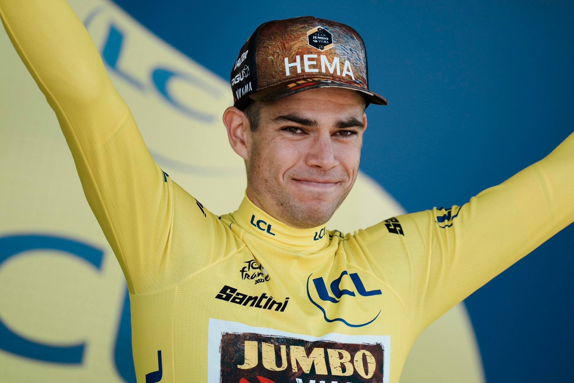 Belgický cyklista Wout Van Aert. 