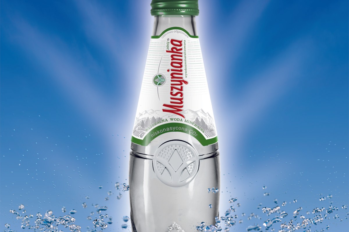 Muszynianka - naturalnie mineralna  w szklanej odsłonie!