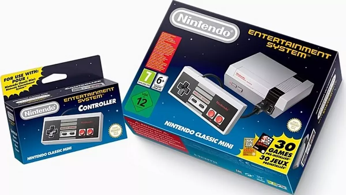 Nintendo uderza w nostalgiczne tony i prezentuje nową konsolę - NES Classic Edition