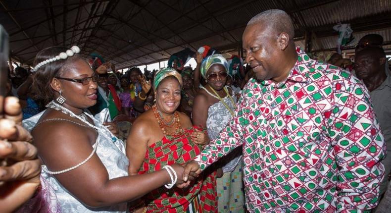 Former President John Mahama