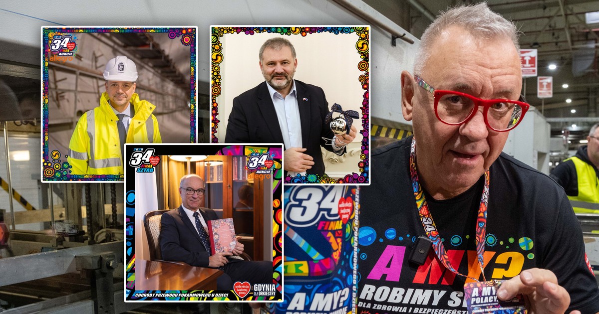 Żurek z Waldemarem Żurkiem i niespodzianka od Włodzimierza Czarzastego. Zaskakujące licytacje na WOŚP