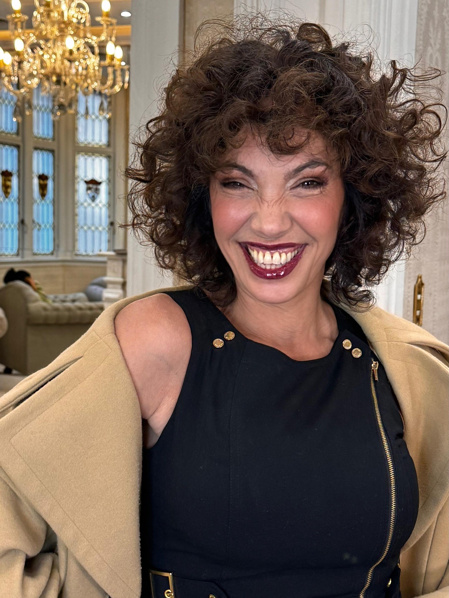 Argentínska novinárka, televízna moderátorka a herečka Ernestina Pais.