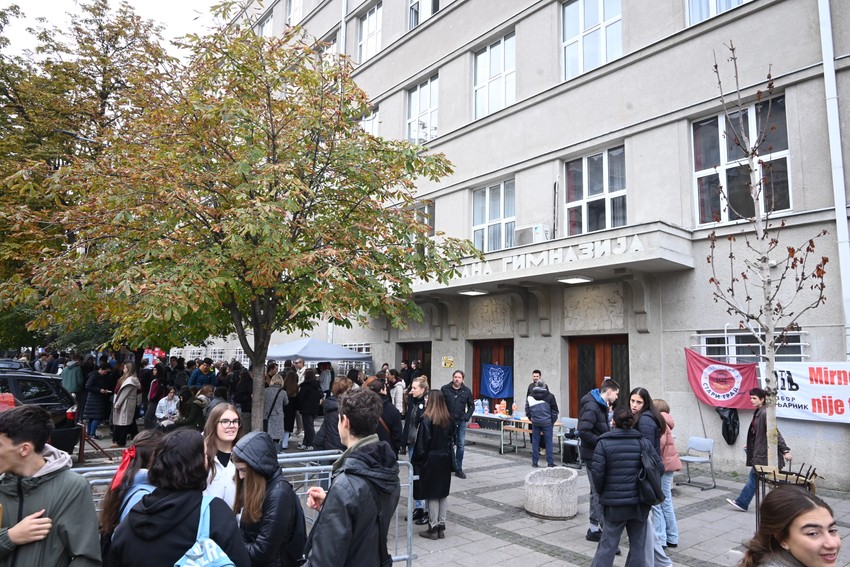 Blokada Pete beogradske gimnazije