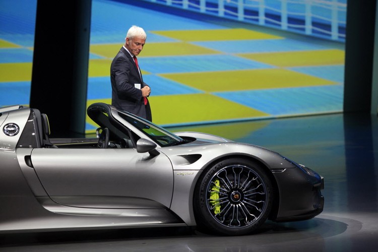 Hubrydowe Porshe 918 Spyder