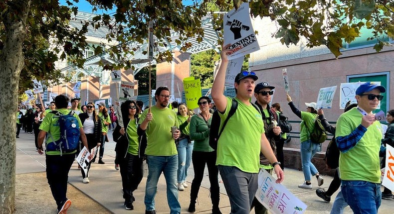 Dropping education and experience requirements for jobs could help some Americans find work — but also help companies pay their employees less. AP Photo/Sophie Austin