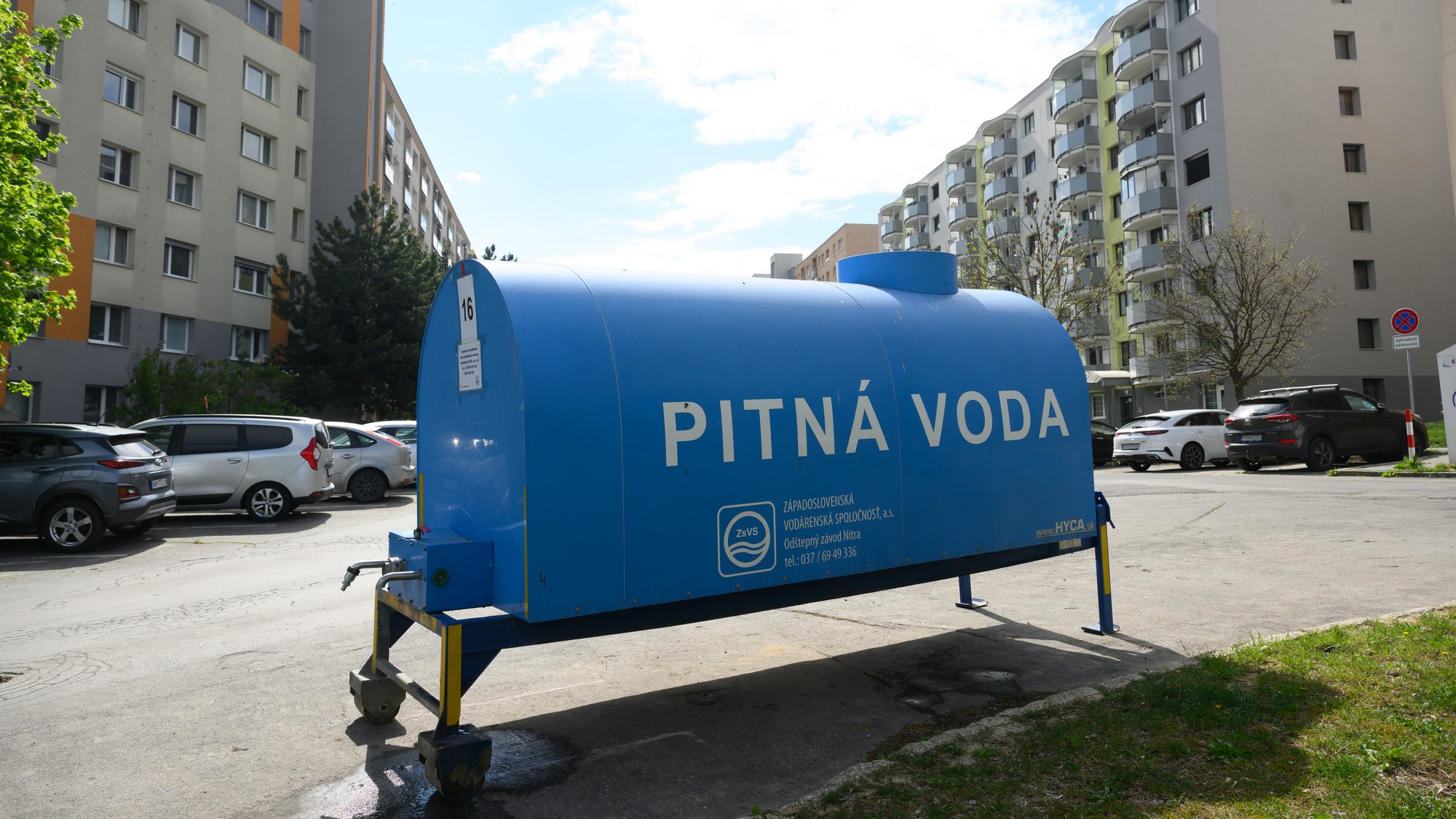 Pitná voda v cisterne, ilustračné foto.
