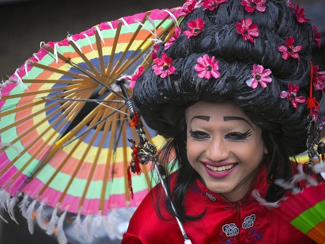 Kolorowa parada homoseksualistów w San Salwador