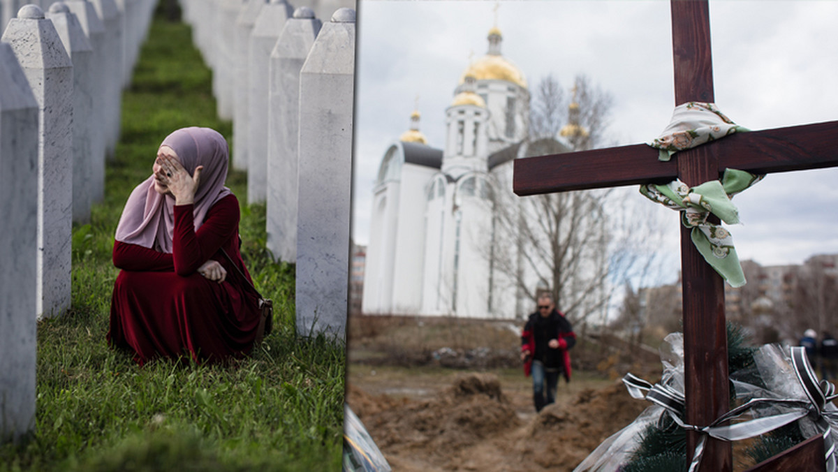 Sylwana Dimtchev o Buczy i Srebrenicy. "Zbrodni dokonali ludzie, nie diabły"