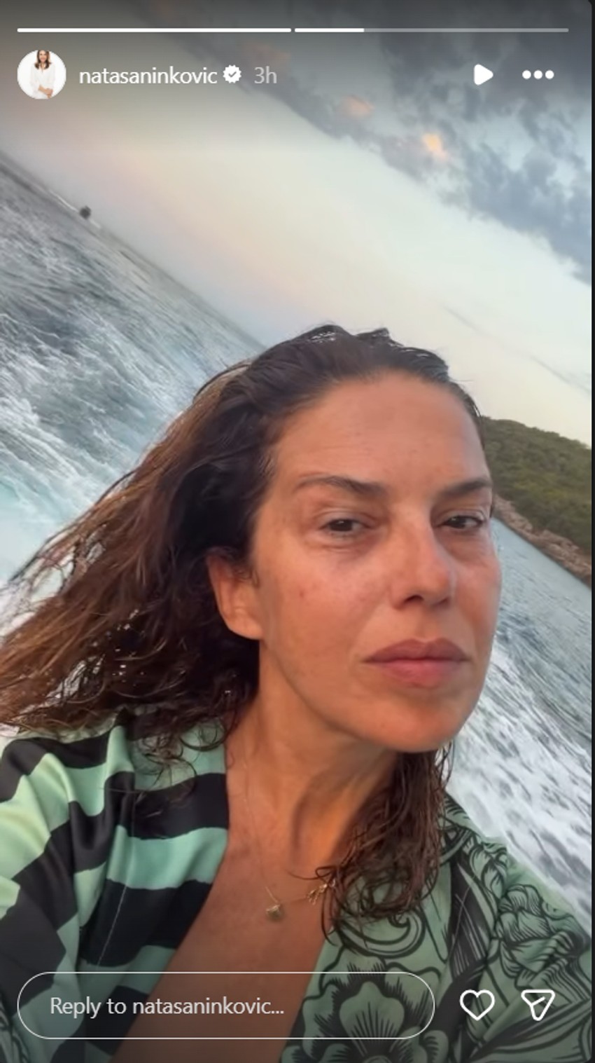 Nataša Ninković bez šminke
