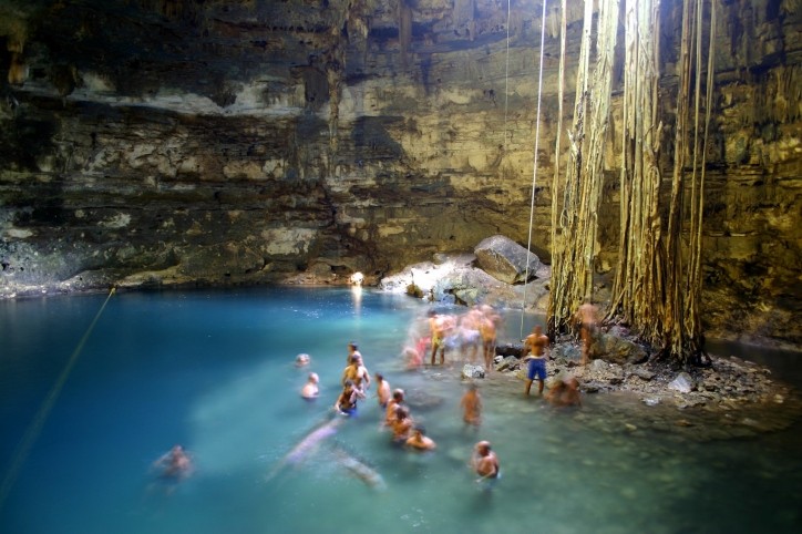 Jukatan, cenote