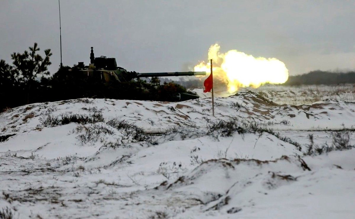Joint military exercises of the armed forces of Russia and Belarus 'Allied Resolve - 2022'
