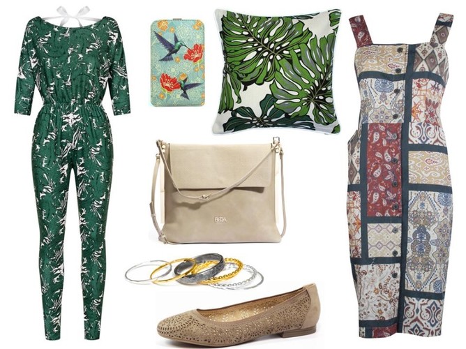 Kombinezon - MOSQUITO/mosquito.pl, torebka- Boca/boca.pl, buty – Caprice/caprice.pl, sukienka – Bialcon/bialcon.pl, pierścionki – Bless Jewellery/blessjewellery.com