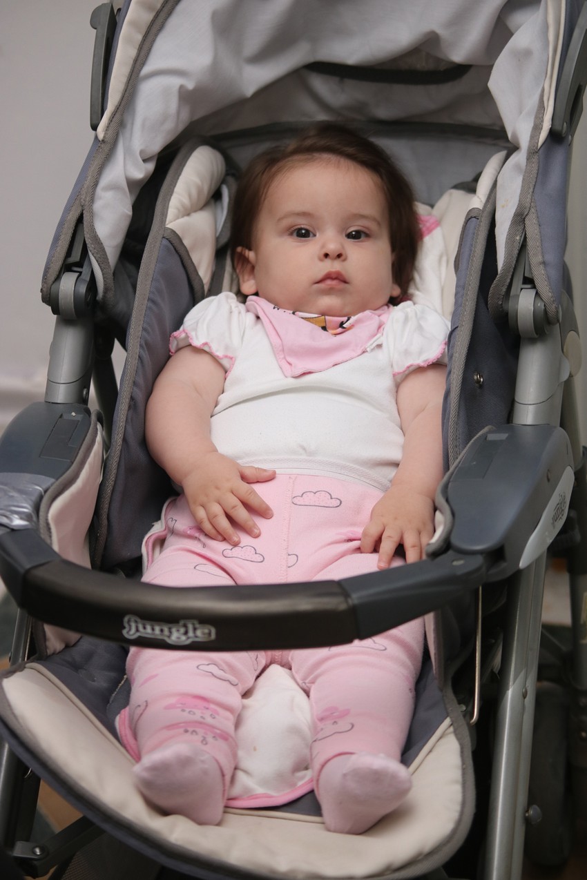 Sofija je rođena i sa gustom crnom kosom