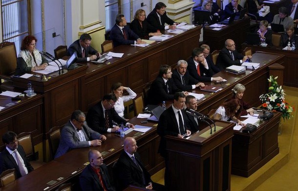 czechy parlament MATEJ DIVIZNA