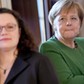 Andrea Nahles Angela Merkel