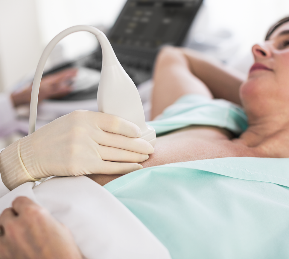 Emlő ultrahang vizsgálat.