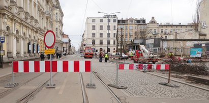 Tunel pod Łodzią. Budowa wyłączyła komunikację. Zmiany tras MPK