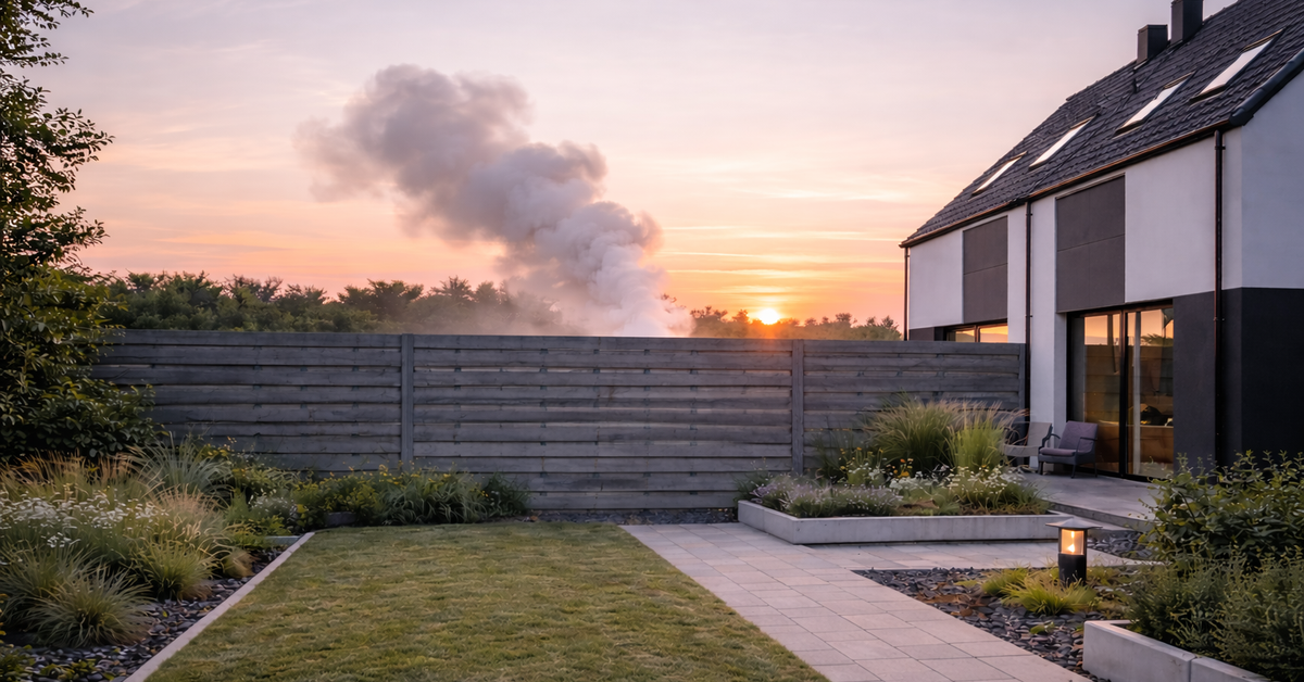 Ognisko na własnej działce? choćby 5000 zł grzywny. Sąsiad może kazać je zgasić