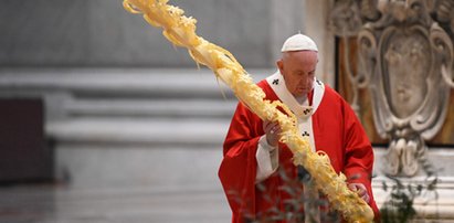 Smutna Niedziela Palmowa papieża Franciszka. Ten film rozdziera serce!