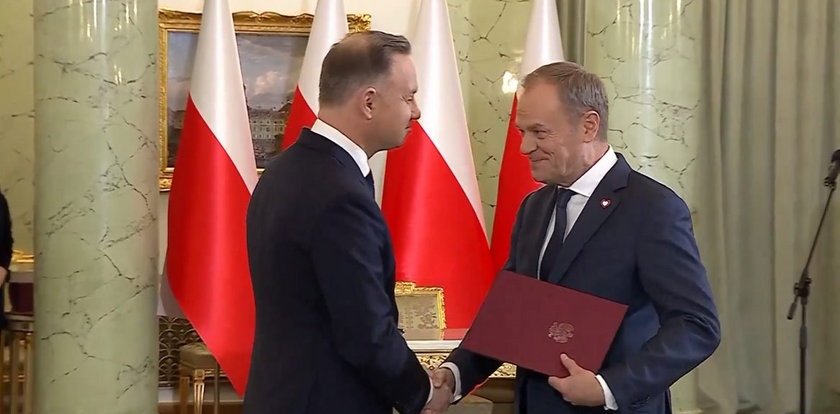 Zaprzysiężenie rządu Donalda Tuska. Prezydent oficjalnie powołał nową Radę Ministrów