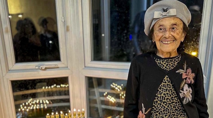 Lily Ebert 100 éves lett/Fotó: Northfoto
