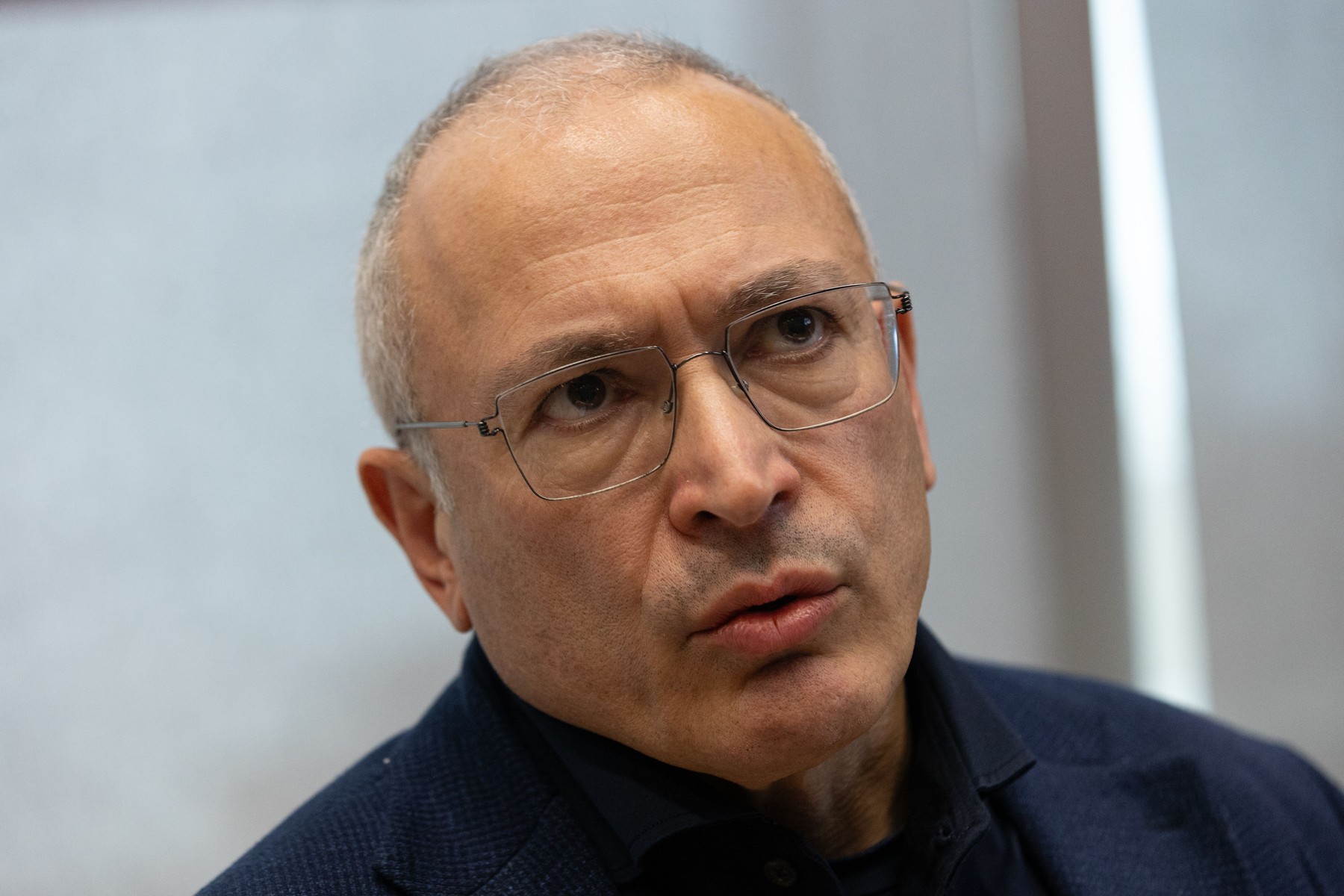 Ruský podnikateľ a manažér Michail Chodorkovskij. 