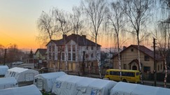 Israel opens field hospital in western Ukraine