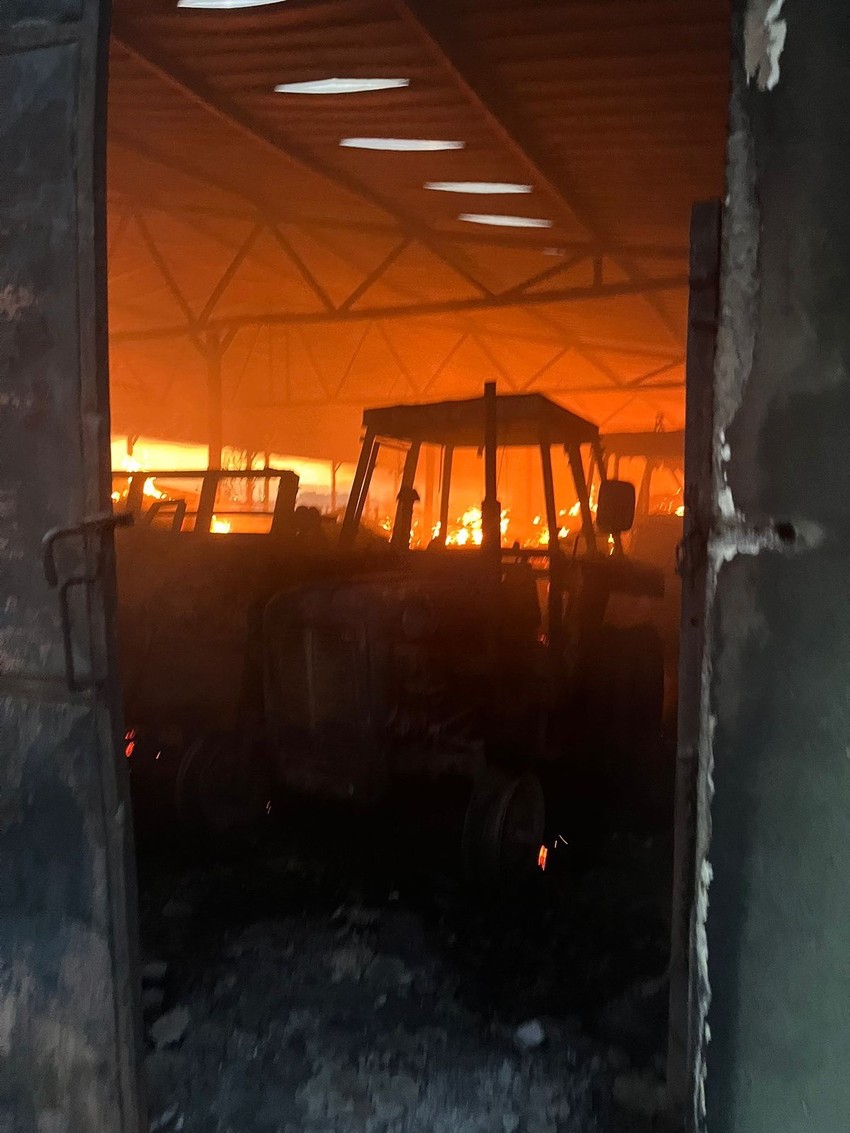 Požar na salašu kod Vršca