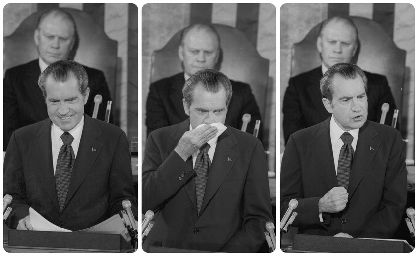 Ričard Nikson na saslušanju u vezi skandala Votergejt 31. decembra 1972.